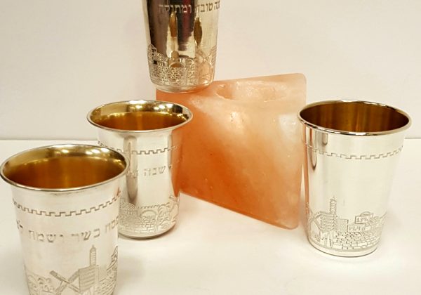גביעי כסף טהור KIDDUSH CUPS